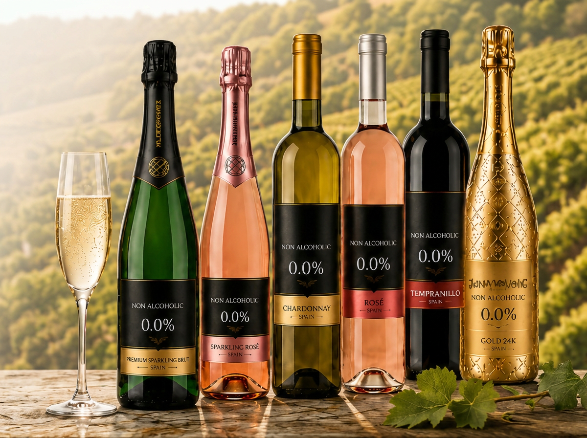 Vinos desalcoholizados españoles
